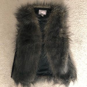 Faux fur Vest